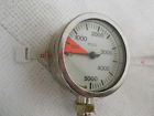 0-5000 Pressure Gauge Generic Brass Spg Psi Scuba Diving Imperial