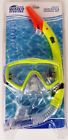 049022940253 Open Water Swim Adult Mask Snorkel Set Yellow