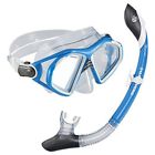 053242334532 Divers Unisex Admiral Lx Dry Snorkel Set Neon
