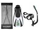 053242339308 Divers Panoramic Adult Snorkel Set Gopro Ready New