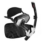 074528853219 Coastal Aquatics Adult Dry Snorkel And Mask Set