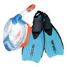 0890074160070a Seac Set Unica Sprint Blu Full Face Mask 887728118244
