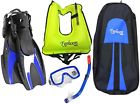 1005 Typhoon Sports Snorkeling Comb Youth Kids Child Snorkel Fins Mask