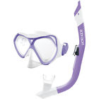 15038cmb-pur-wht Body Glove Cove Combo Snorkle And Mask Set 882930150846