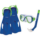 17035set-blu-lim-l-x Body Glove Mischief Kid Set Snorkle And Mask 882930151256