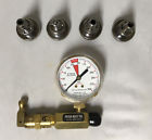 20-165-130 Scuba Tools Peter Built Pro Technician Ip Gauge With 4 Spinon Adapters Diving