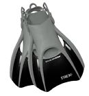 240840 Divers Adult Trek Travel Fin Black Large 053242267441