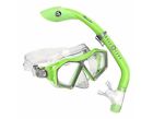 241655tsa Aqua Lung Green Buzz Jr Dry Snorkel Combo 053242291514