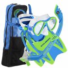 241715 Divers Youth Flare Jr Silicone Snorkeling Set Fun 053242283571