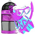253627 Divers Dorado Jr Mask Fins Snorkel Set Fun 053242312691