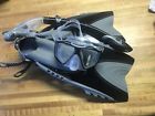 278485-pink Divers Mask Snorkel Fins Size
