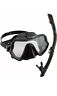 313097157114 Zmz Dive Adult Snorkel Set Tempered Glass Diving