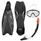 32400500020 Hot Tuna Mask Snorkel Fin Set Black Xl