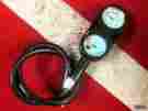 4-gauge Mission Mares Scuba Diving Pre-owned Analog Console Very Good