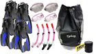 4001 Typhoon Sports Free Speaker Snorkels Fins Masks Backpack Combo Family