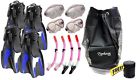 4004 Typhoon Sports Free Speaker Snorkels Fins Masks Backpack Combo Gear