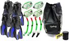 4005 Typhoon Sports Free Speaker Snorkels Fins Masks Backpack Combo Gear