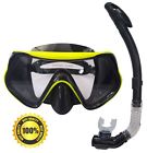4333705951 Rising Goods Mask And Snorkel Set For Adults Glass Purge