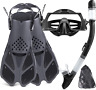 445037964919 Tongtai Mask Fin Snorkel Set With Adult Snorkeling