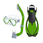 480306sfgnsm Head Pirate Dry Youth Green Snorkeling Scuba Mask 792460225436