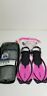 480310sfpklxl Head Dry Youth Pink Snorkeling Mask Flippers Snorkel 792460156228