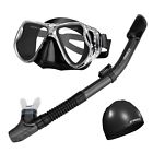 52543 Enkeeo Scuba Diving Snorkel Set Anti Fog Goggles 753122552543