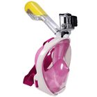 602456349773 None Full Face Snorkeling Masks Panoramic View Swimming
