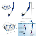 6203 Yiikii Snorkel Set For Adults Anti Fog Leak 641926181338