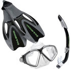 650181679054 Us Divers Mask And Snorkel Set Black
