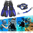 657419717601 Enkeeo Snorkel Swimming Set Tempered Glass Diving Mask