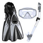 657419718295 Enkeeo Snorkel Swimming Set Tempered Glass Diving Mask
