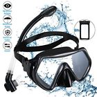 674023757533 Kimyer New Black Snorkel Setsnorkeling Gear Package Adults