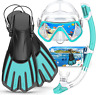 744759030849 Ffsxlxs Snorkeling Gear For Adults Snorkel Mask With