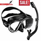 761531653799 Branded Snorkel Mask Set Anti Fog Impact Resistant