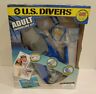 790053 Us Divers New Snorkeling Set Blue Size Small 053242289535