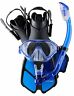 792119815384 Aeecool Snorkeling Gear For Kids Including Adjustable Fins