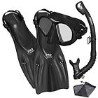 818197021391 Spectrum Snorkeling Packages Fins Mask Set Black Sm 818197021391 Spectrum Snorkeling Packages Fins Mask Set Black Sm
