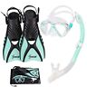 843167145319 Seavenger Hanalei Snorkeling Set Mint Small