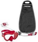 843607590464 Cressi Scuba Diving Snorkeling Freediving Mask Snorkel Set