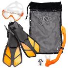 849344066675 Naga Sports Kids Snorkel Set With Dry Top