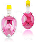 A-ffsnrkl-ngp-pnk-lxl Typhoon Sports Full Face Snorkel Mask Scuba Diving Swimming Pink