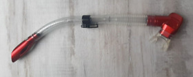 Adventure At Nature Premium Metal Red Scuba Diving Dry Snorkel Tube Adult
