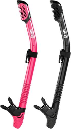 Aegend 744110282801 Diving Dry Snorkel For Adult And Youth - Snorkeling Gear With Top Valve
