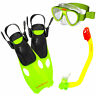 Ak-mfs-jl-gn Akona Junior Travel Mask Snorkel Fin Set Green 617209416763 Ak-mfs-jl-gn Akona Junior Travel Mask Snorkel Fin Set Green 617209416763