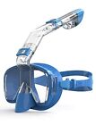 Akaso A1 Snorkel Mask Broad View Scuba Anti-fog Anti-leak With Camera