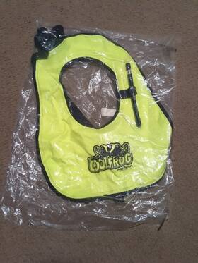 Aksv110yl Akona Cool Frog Snorkel Vest Junior - New Aksv110yl Akona Cool Frog Snorkel Vest Junior - New