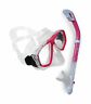 Aqlspmsc-pk Aqualung Sport Purge Mask Dry Snorkel Set Pink