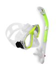 Aqlspmsc-yl Aqua Lung Sport Snorkeling Scuba Dive Dry Snorkel Purge Mask