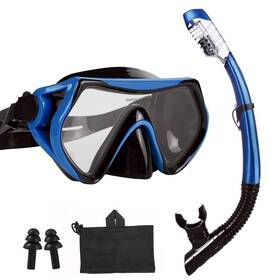 Aqua A Dive Sports 747165706377 Snorkeling Gear Snorkel Scuba Set Diving Swimming Goggl