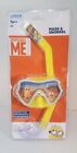 Aqua Despicable Me Minion Water Pool Mask And Snorkel Set Ages 4 New